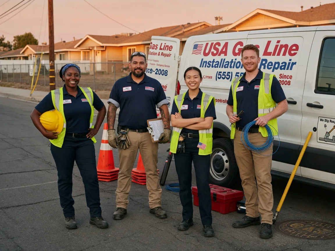 Gas Line Installation company in Brogue, PA